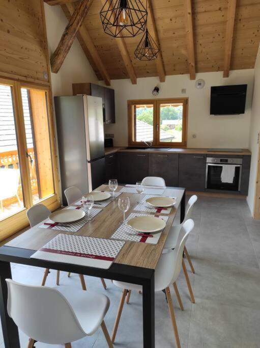 L'Echappee Belle En Montagne - Site Location-Chalet Mieussy ภายนอก รูปภาพ