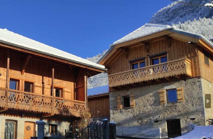 L'Echappee Belle En Montagne - Site Location-Chalet Mieussy ภายนอก รูปภาพ