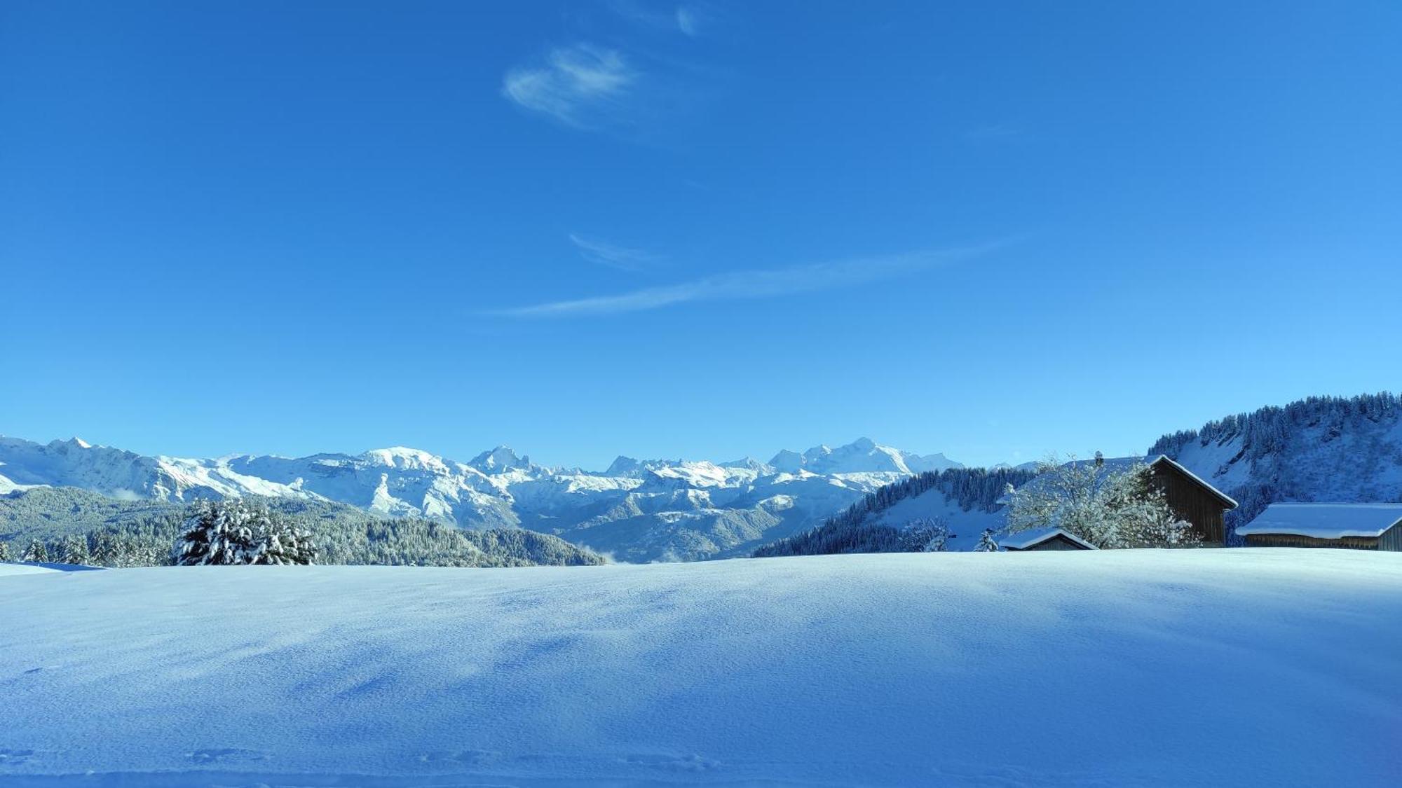L'Echappee Belle En Montagne - Site Location-Chalet Mieussy ภายนอก รูปภาพ